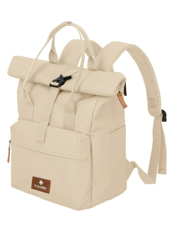 Travelite Batoh Travelite Basics Short Handle Roll-up Off-white