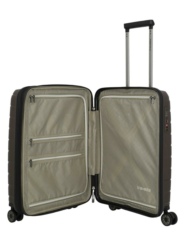 Travelite Cestovný kufor Travelite Air Base S exp Coffee