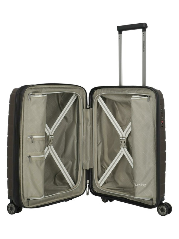 Travelite Cestovný kufor Travelite Air Base S exp Coffee