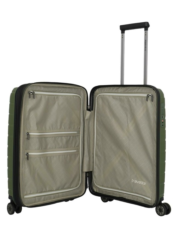 Travelite Cestovný kufor Travelite Air Base S exp Olive