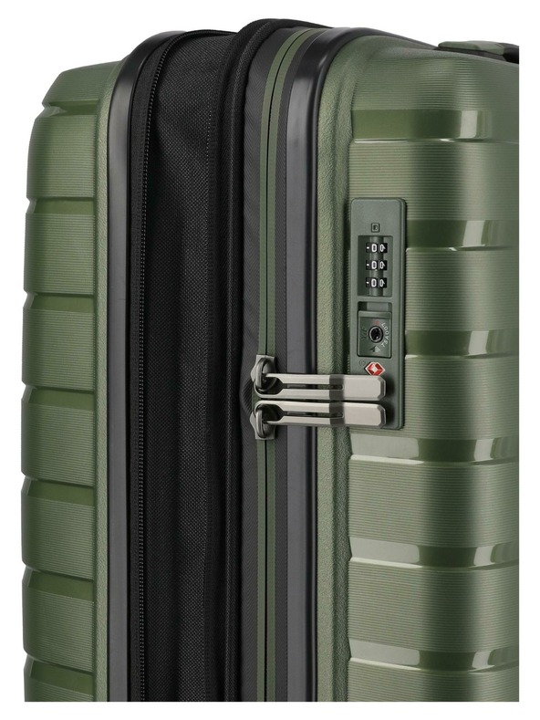 Travelite Cestovný kufor Travelite Air Base S exp Olive