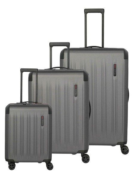 Travelite Sada cestovných kufrov Travelite Dynamiic S,M,L Anthracite