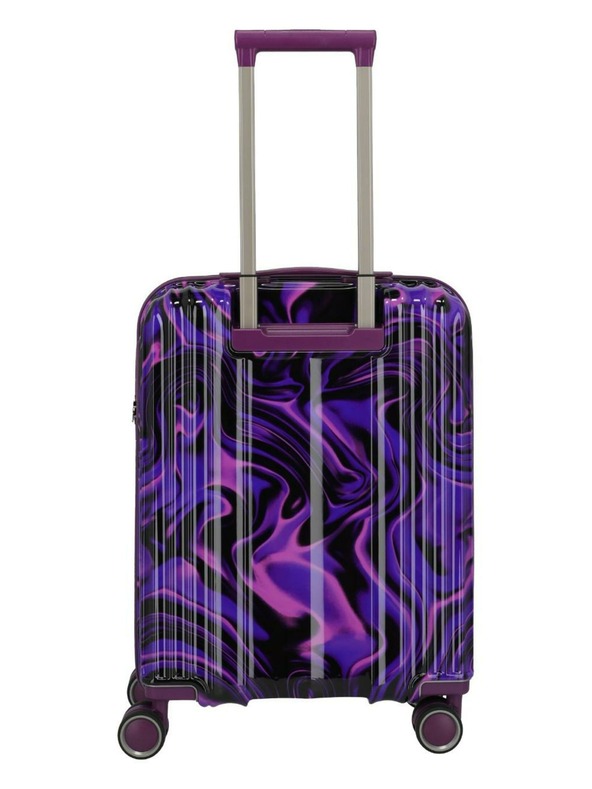 Travelite Sada cestovných kufrov Travelite Lascana Edition S,M,L Purple Swirl
