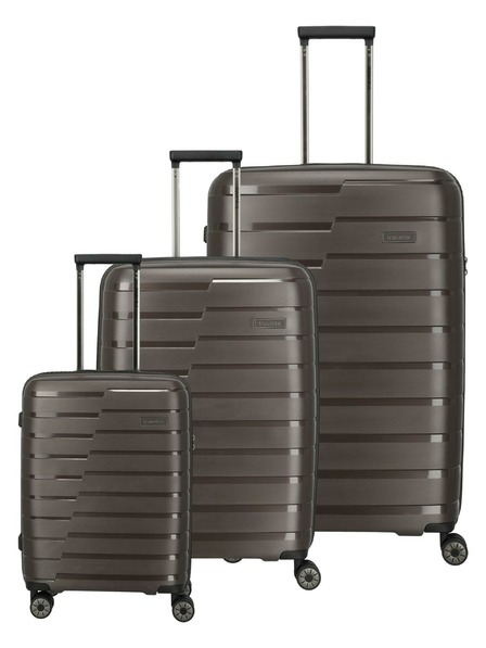 Travelite Sada cestovných kufrov Travelite Air Base S,M,L Coffee