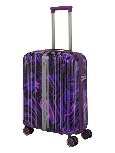 Travelite Cestovný kufor Travelite Lascana Edition S Purple Swirl