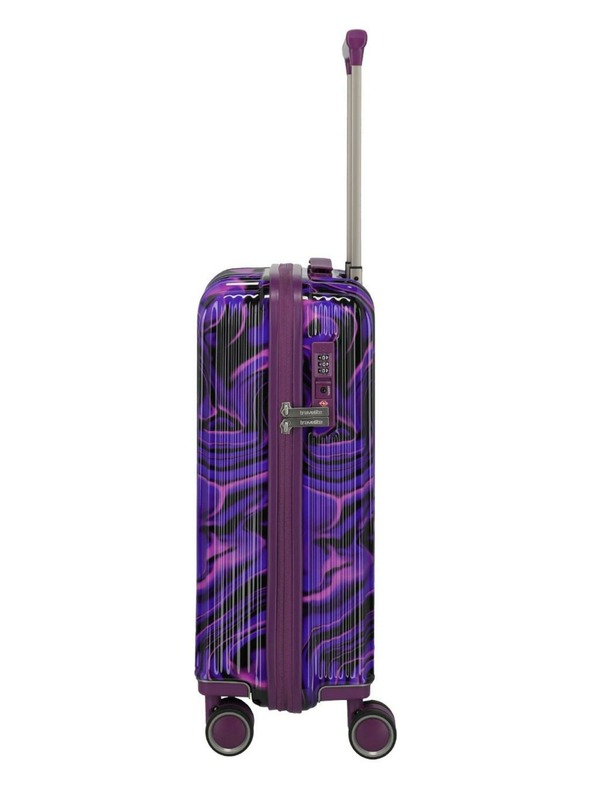 Travelite Cestovný kufor Travelite Lascana Edition S Purple Swirl