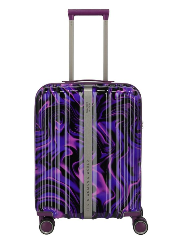 Travelite Cestovný kufor Travelite Lascana Edition S Purple Swirl