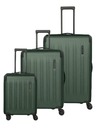 Travelite Sada cestovných kufrov Travelite Dynamiic S,M,L Green