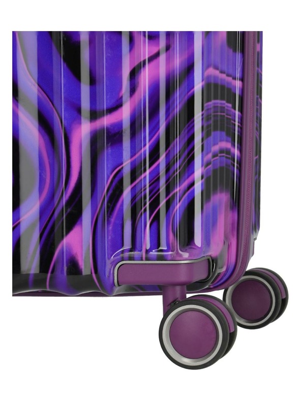 Travelite Cestovný kufor Travelite Lascana Edition M Purple Swirl