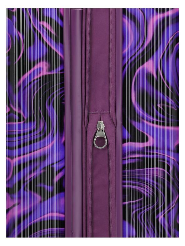 Travelite Cestovný kufor Travelite Lascana Edition M Purple Swirl