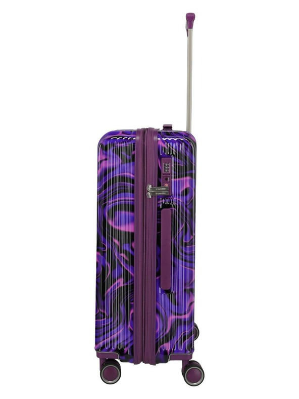 Travelite Cestovný kufor Travelite Lascana Edition M Purple Swirl