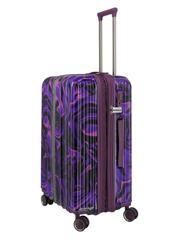 Travelite Cestovný kufor Travelite Lascana Edition M Purple Swirl