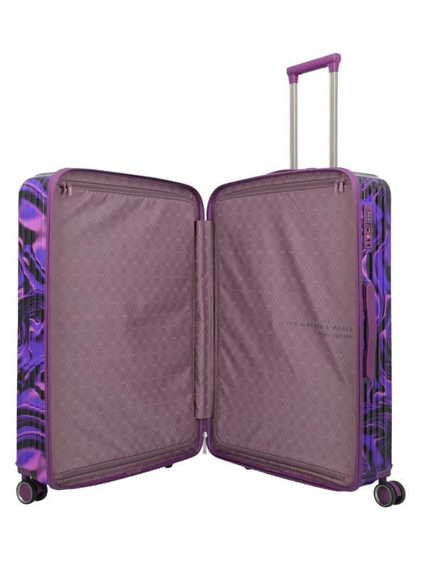 Travelite Cestovný kufor Travelite Lascana Edition L Purple Swirl