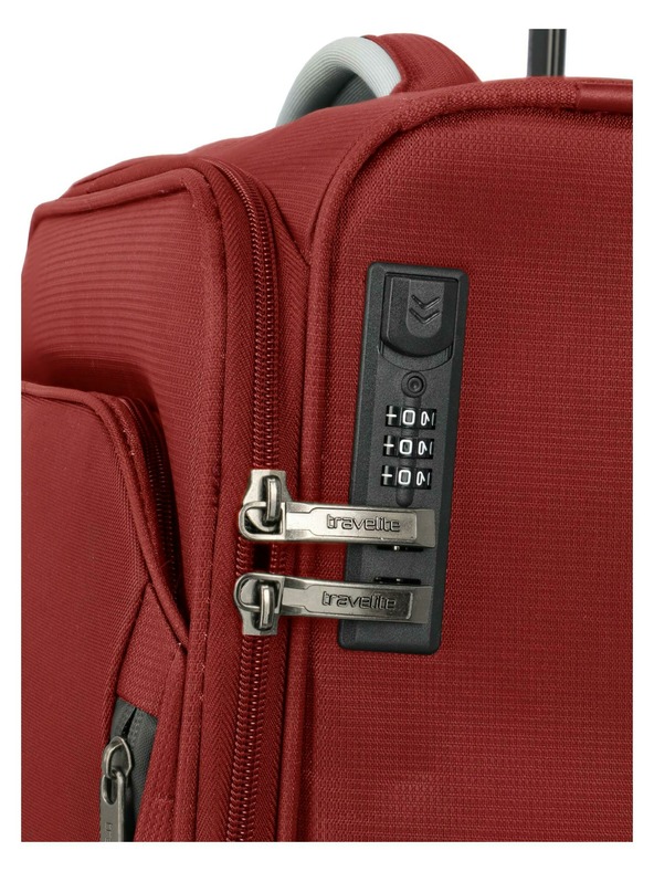 Travelite Cestovný kufor Travelite Jetpack Slim 2 Kabína Red