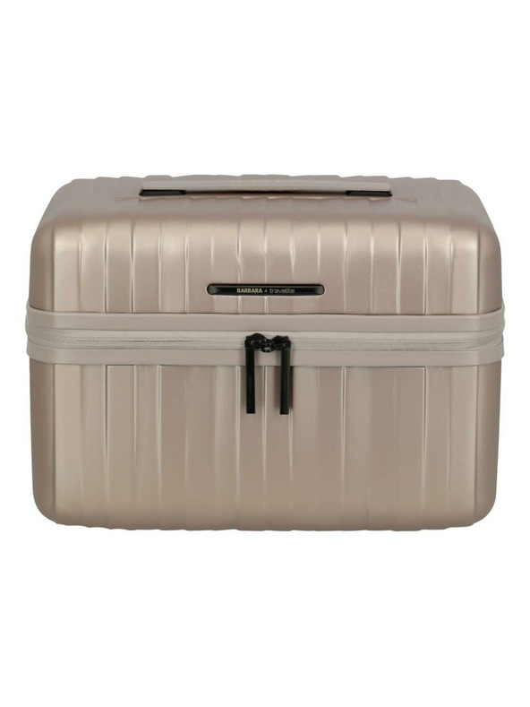Travelite Kozmetický kufrík Travelite BARBARA Novelty Beauty Case Satén Nude