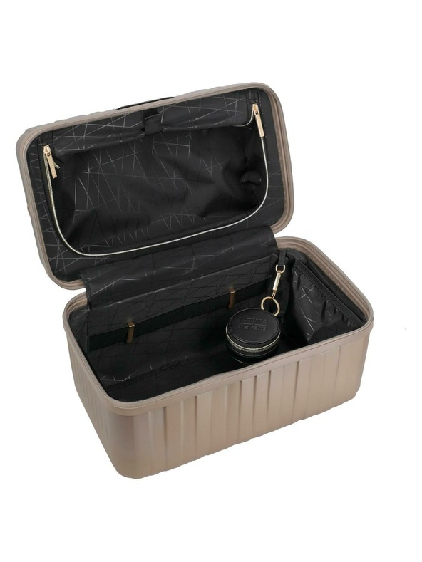 Travelite Kozmetický kufrík Travelite BARBARA Novelty Beauty Case Satén Nude