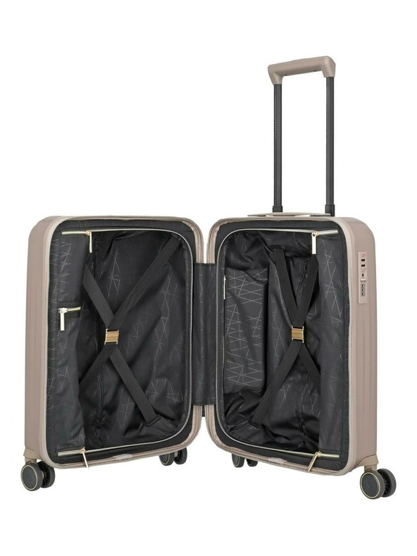 Travelite Cestovný kufor Travelite BARBARA Novelty S Satin Nude