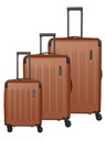 Travelite Sada cestovných kufrov Travelite Dynamiic S,M,L exp Copper