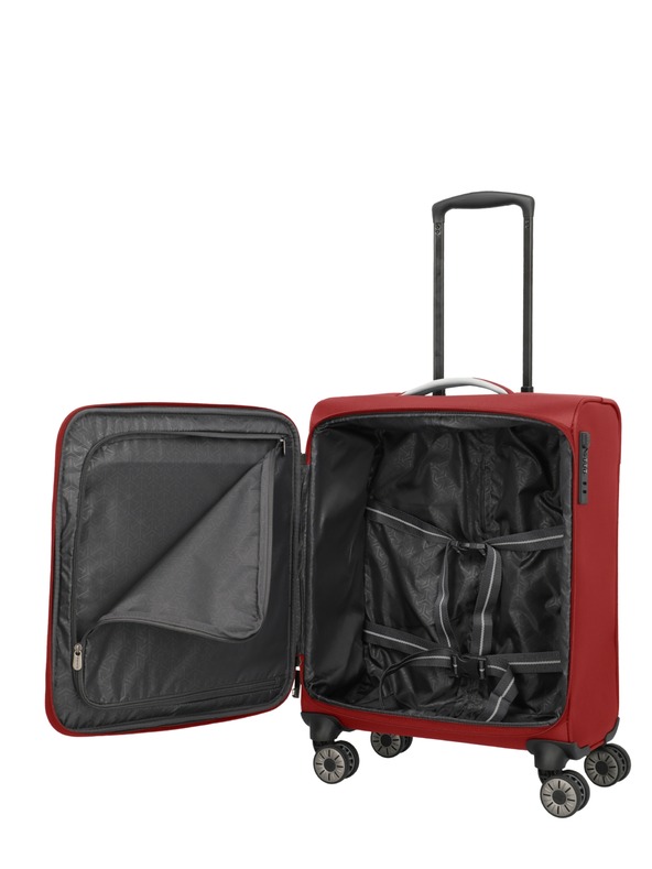 Travelite Cestovný kufor Travelite Jetpack Max 4 Cabin Red