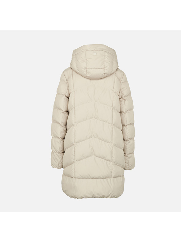 Geox Béžová dámska páperová bunda Geox Anylla