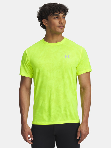 Under Armour Pánske tričko Under Armour UA Launch Camo SS-YLW