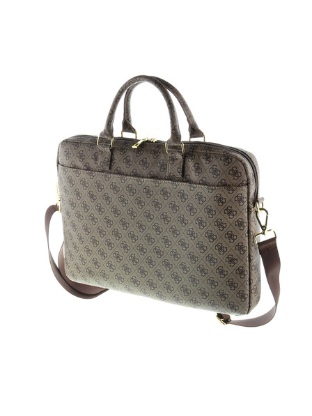 Guess Guess 4G UpTown Taška na notebook 15" Hnedá