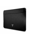 Guess Guess Saffiano Triangle Metal Logo Obal na počítač 13/14" Čierny