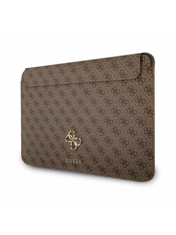 Guess Guess PU 4G Metal Logo Obal na počítač 13" Hnedý