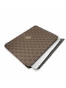 Guess Guess PU 4G Metal Logo Obal na počítač 13" Hnedý