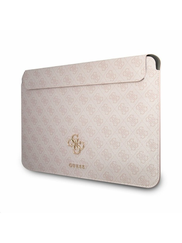 Guess Guess PU 4G Metal Logo Obal na počítač 13" Ružový