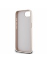 Guess Guess PU 4G Kovové logo Zadný kryt pre iPhone 16e Pink