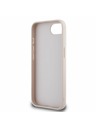 Guess Guess PU Grained 4G Metal Logo Zadný Kryt pre iPhone 16e Pink