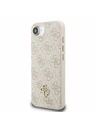 Guess Guess PU 4G Small Metal Logo MagSafe Zadný Kryt pre iPhone 16e Pink