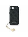 Guess Guess 4G Prívesok Zadný Kryt pre iPhone 16e Tón v Tóne Sivá
