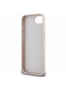 Guess Guess PU Fixed Glitter 4G Metal Logo Zadný Kryt pre iPhone 16e Pink