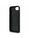 Guess Guess PU Grained 4G Kovové Logo Zadný Kryt pre iPhone 16e Black