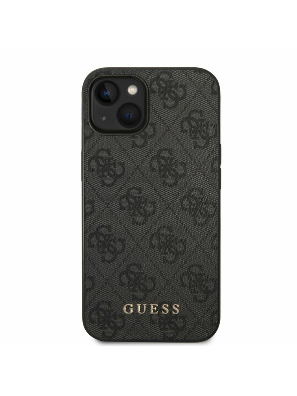 Guess Guess 4G Zadný Kryt pre iPhone 14 Brown