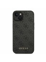 Guess Guess 4G Zadný Kryt pre iPhone 14 Brown