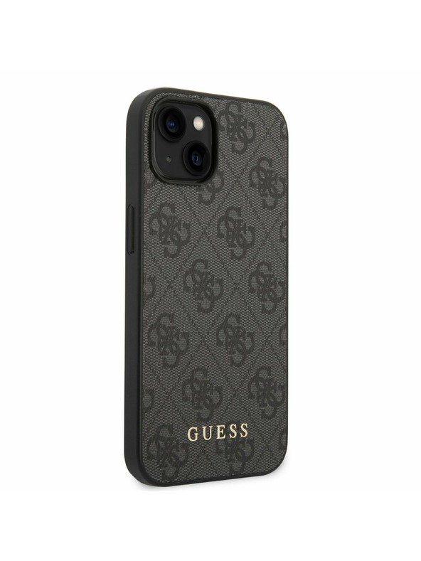 Guess Guess 4G Zadný Kryt pre iPhone 14 Brown