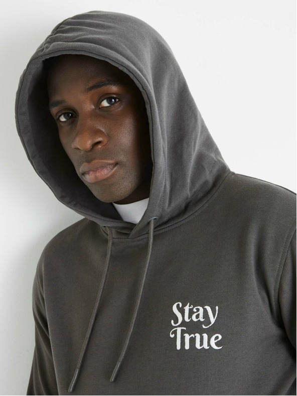 Celio Šedá pánska mikina Celio