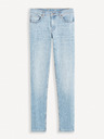 Celio Svetlomodré pánske džínsy skinny fit Celio Foskinny1