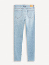 Celio Svetlomodré pánske džínsy skinny fit Celio Foskinny1