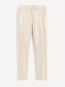 Celio Béžové chino nohavice Celio Arobert