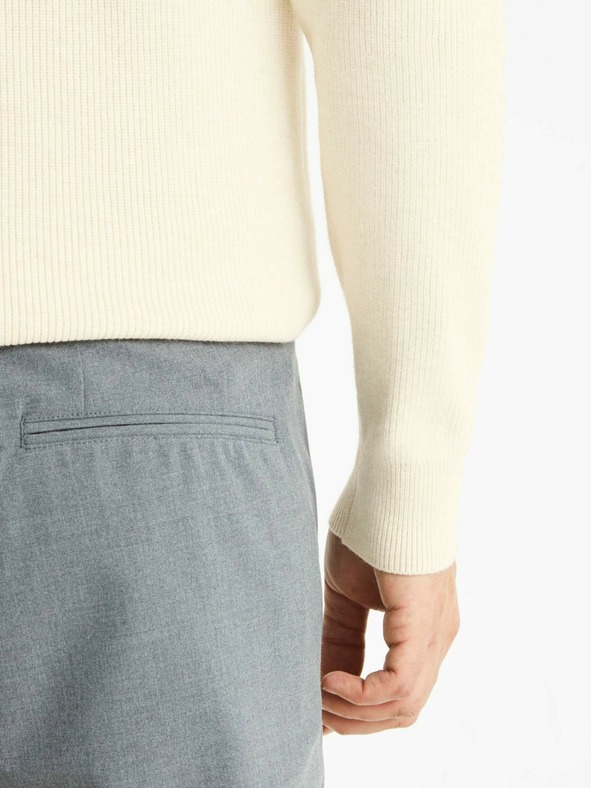 Celio Šedé pánske nohavice Celio 24H Bocal