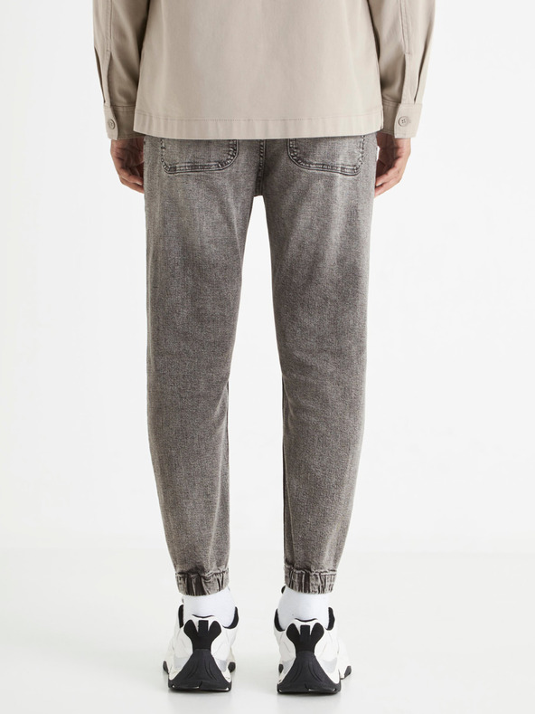 Celio Šedé pánske džínsy Celio Bojog3