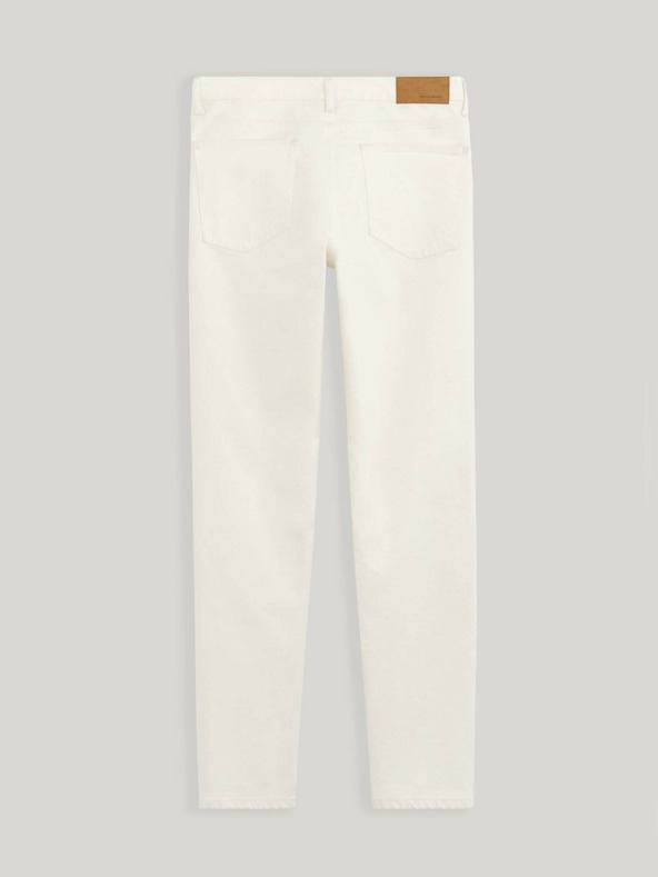Celio Krémové pánske slim fit džínsy Celio Coslim4