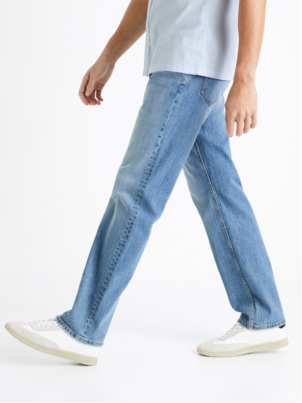 Celio Svetlomodré pánske džínsy Celio C5 Doreg5