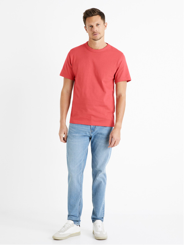 Celio Svetlomodré pánske slim fit džínsy Celio C25 Doslight25