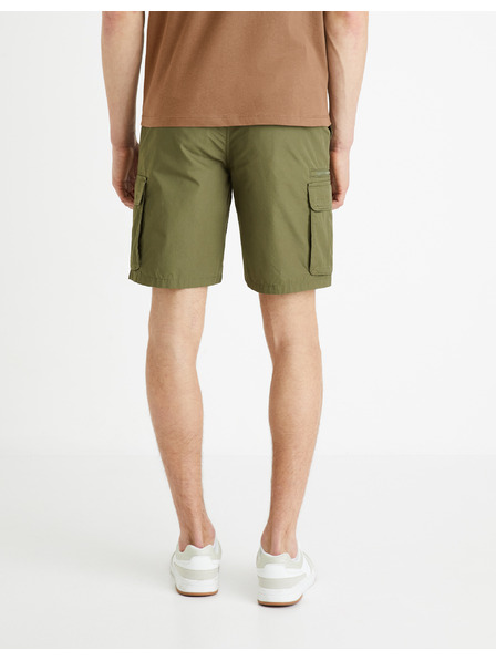 Celio Khaki pánske šortky Celio Fostopbm