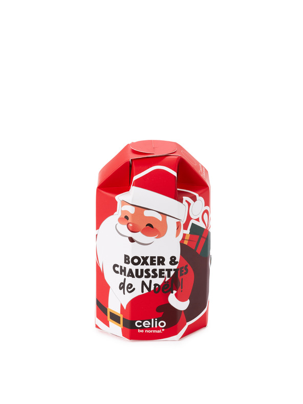Celio Darčekové balenie spodného prádla Santa Claus Celio